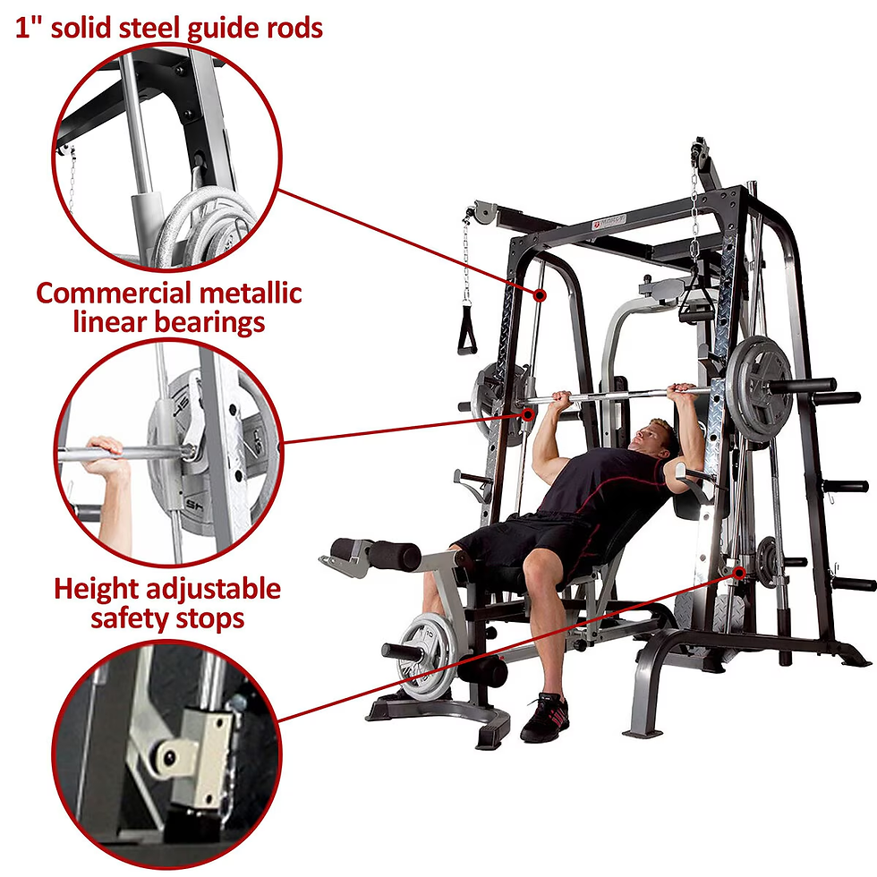 Thumbnail: MD-9010G Deluxe Smith Machine