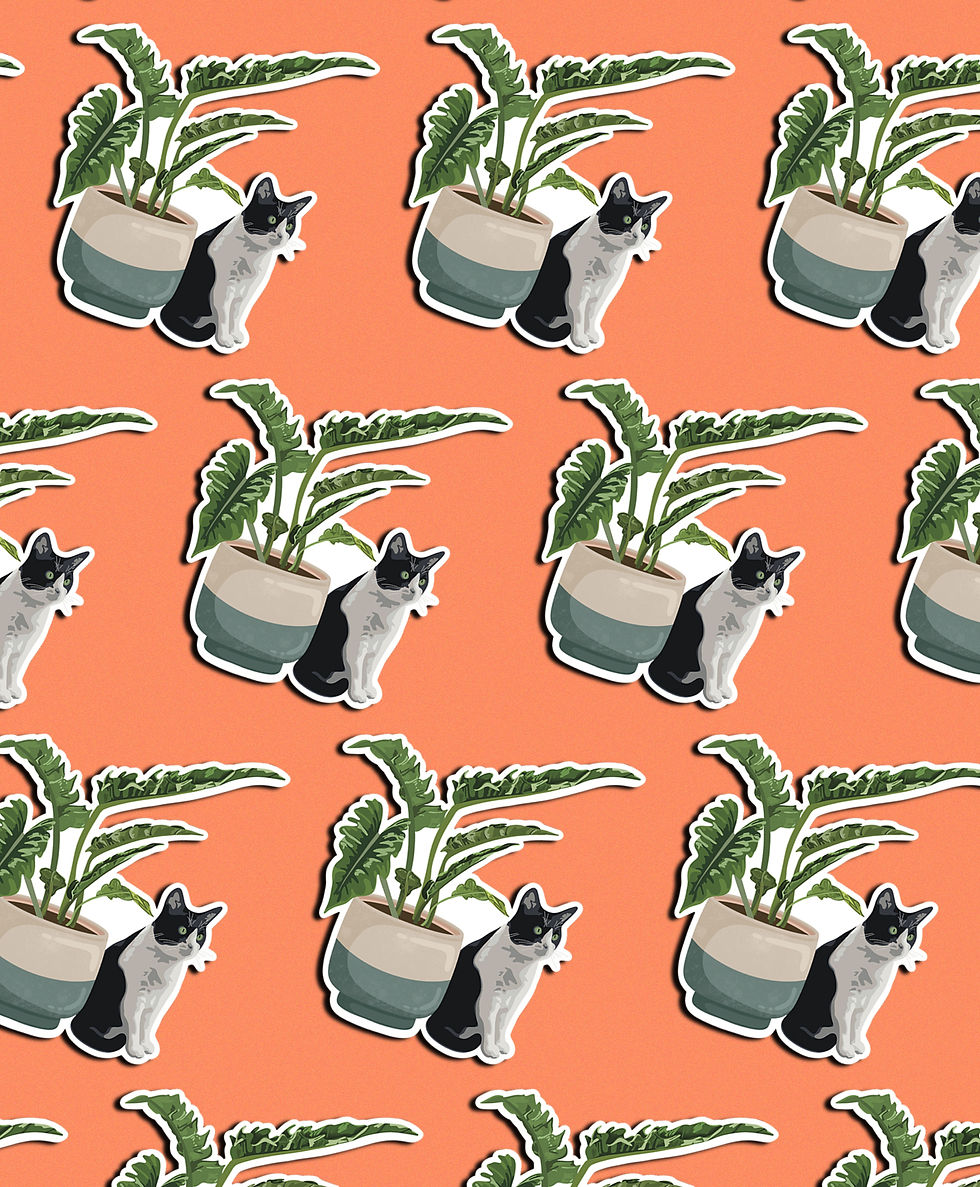 Miniature : Sticker - Philodendron Narrow