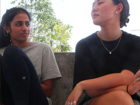 Humans of HKIS: Kate & Ritikaa