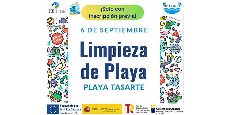 06/09 Limpieza Playa Tasarte - SEO BirdLife