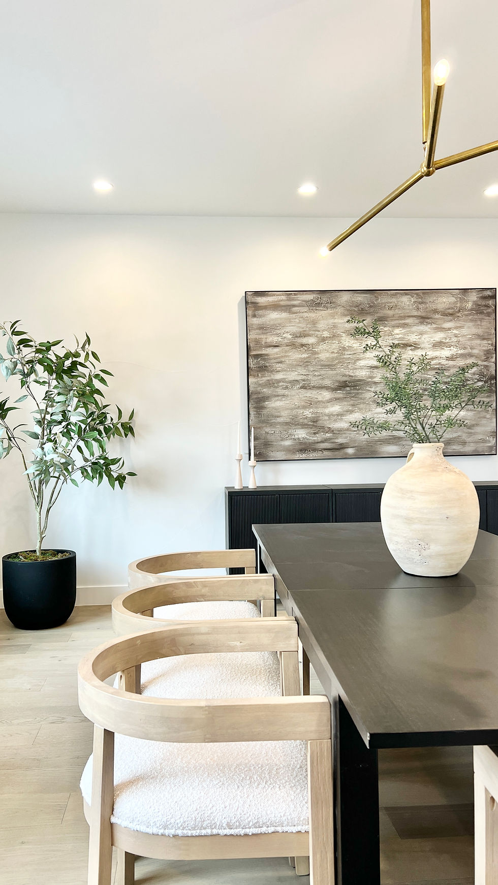 New Construction project in Denver, Dining rom