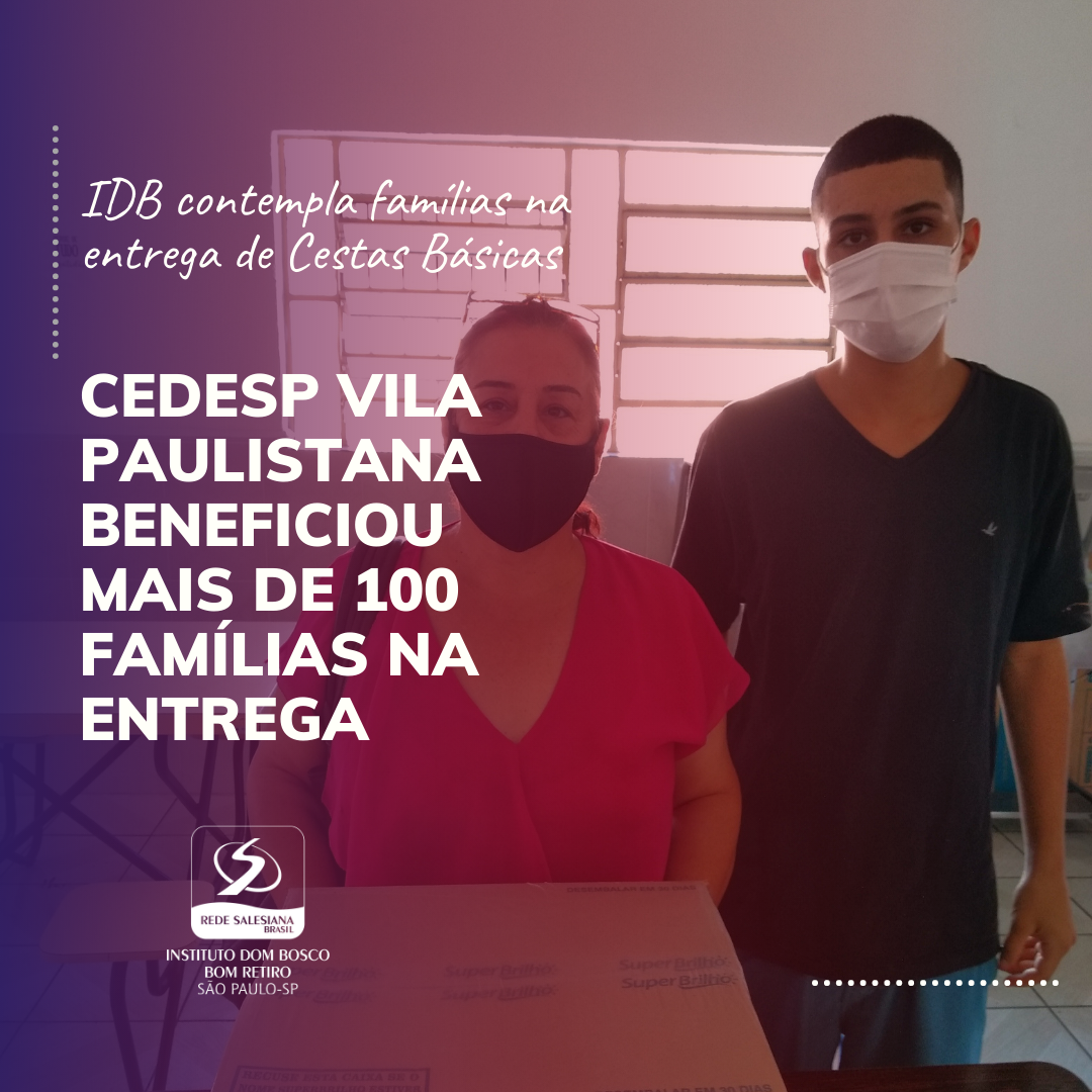 IDB contempla famílias na entrega de Cestas Básicas