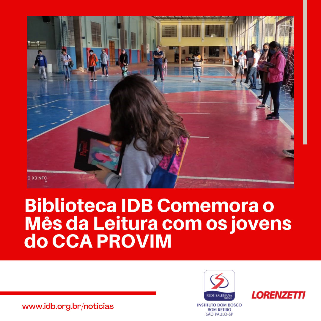 Biblioteca IDB Comemora o Mês da Leitura