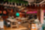 interior of Patterns Brighton wedding, alternative wedding venue in Brighton