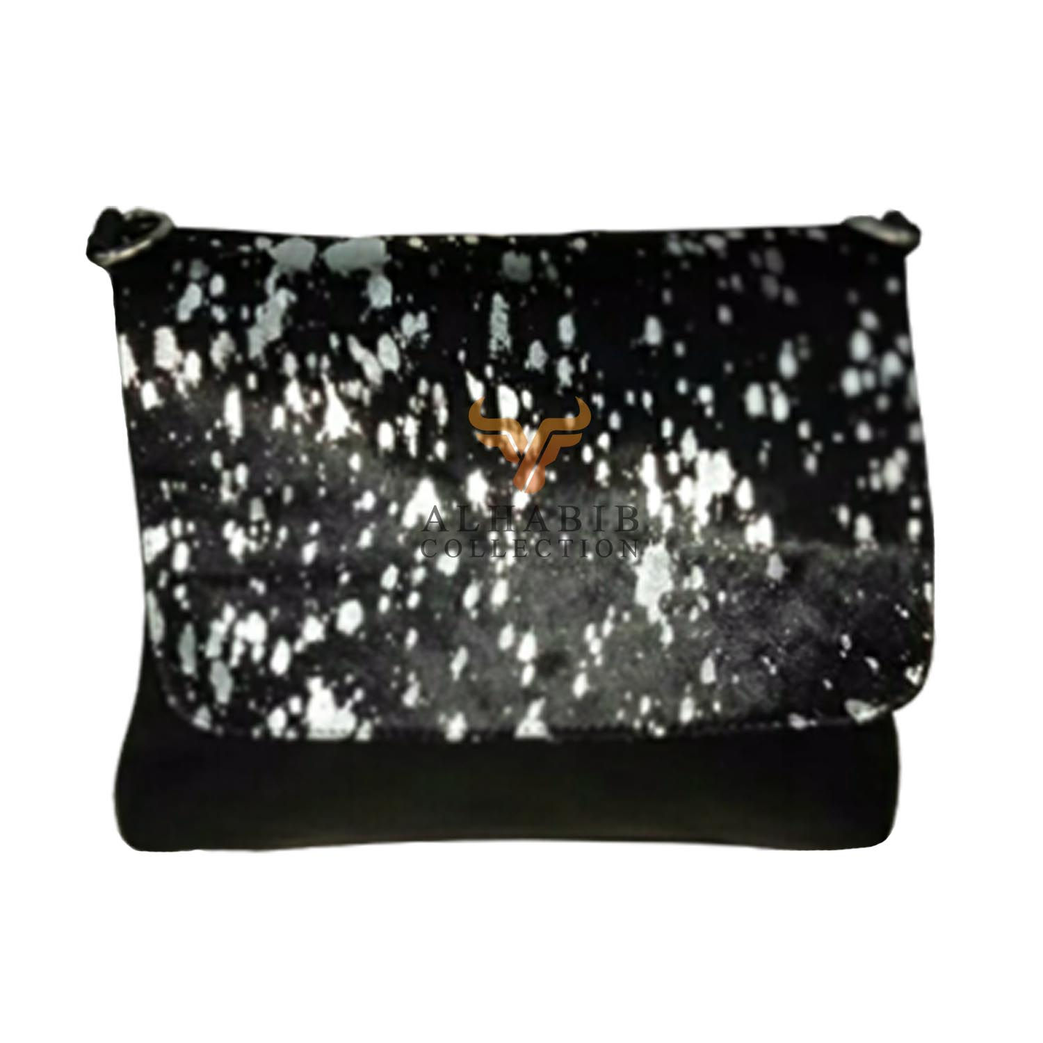 Cowhide Crossbody Foiled Bag 05 (AHCCB005)