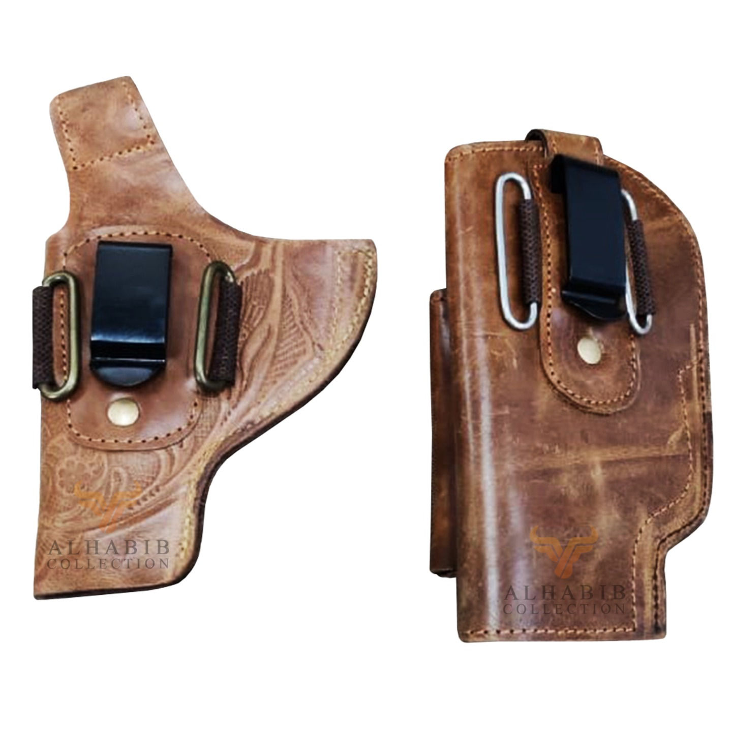 Leather Gun Holster 01 (AHLGH001)