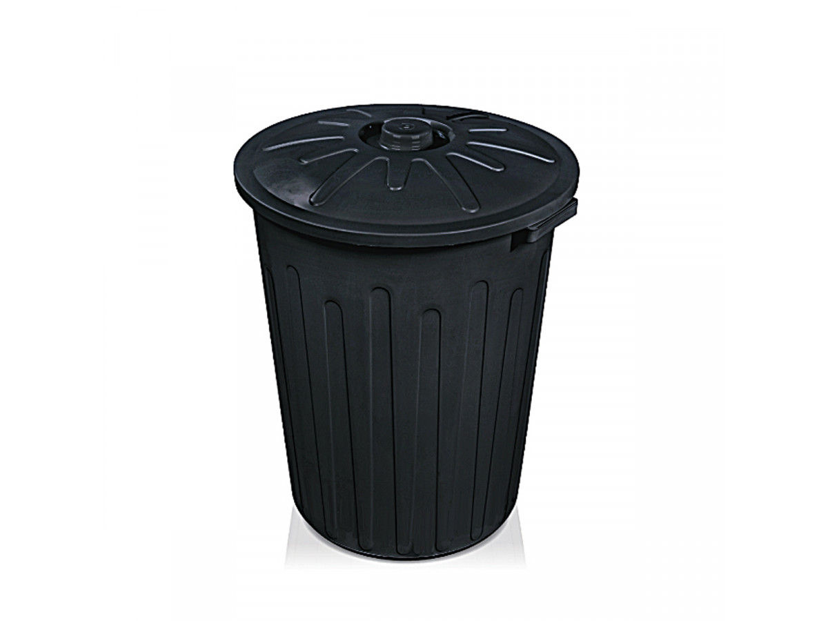 CESTO PLÁSTICO C/ TAMPA ARQPLAST 65L