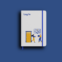 Notebook 2 3D mockup PSD