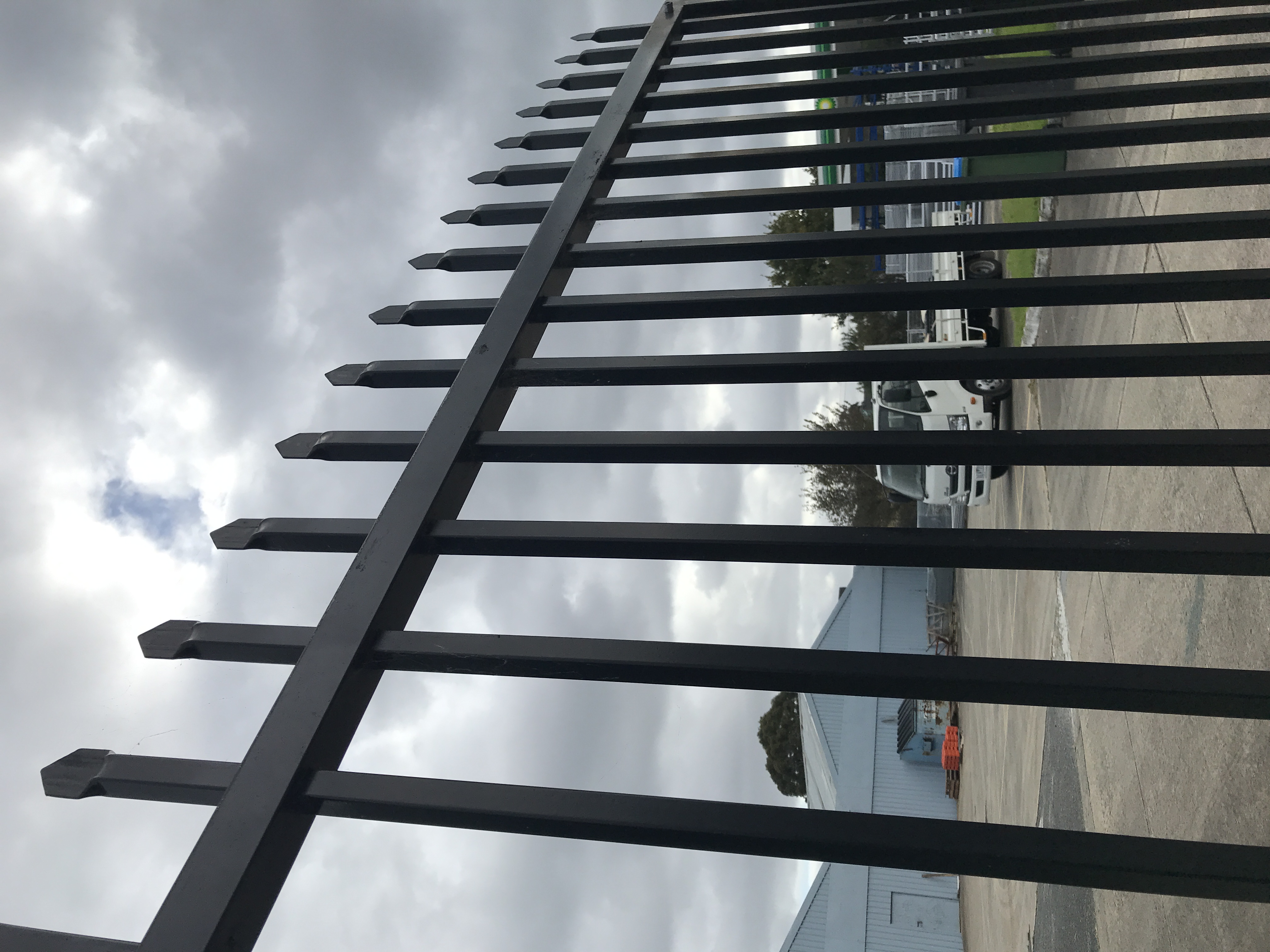 Tubular Fence installation