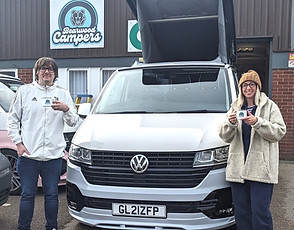 Happy campervan conversions UK customers