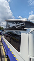 Fiamma awning f45 fitting in Leicestershire for VW transporters and Ford Customs