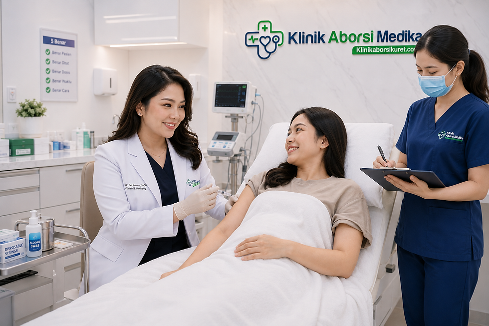konsultasi dan perawatan di klinik aborsi