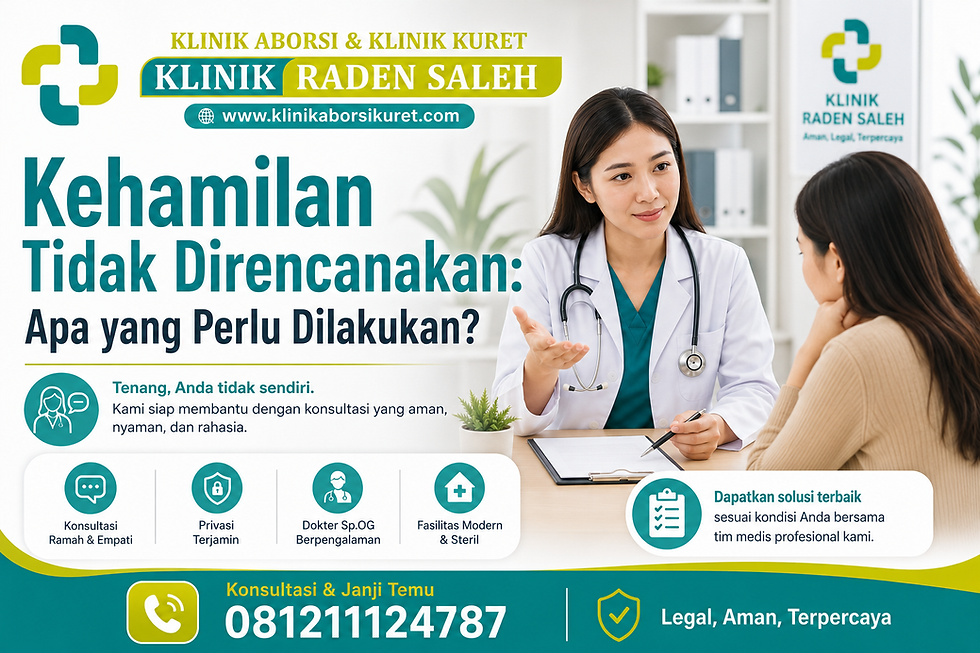 Kehamilan Tidak Direncanakan: Apa yang Perlu Dilakukan?