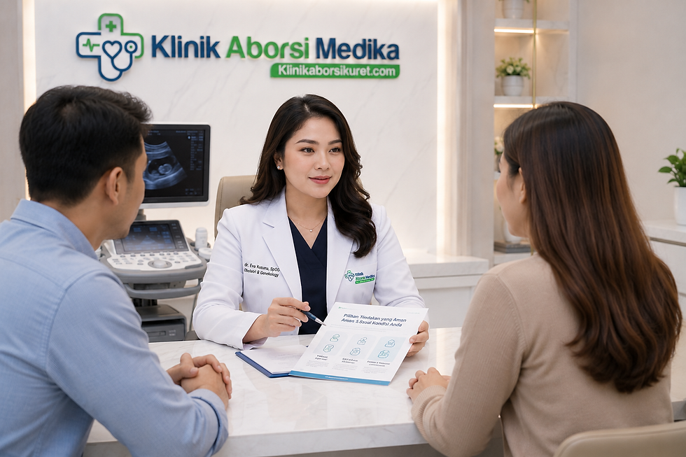 Konsultasi di Klinik Aborsi Kuret Resmi