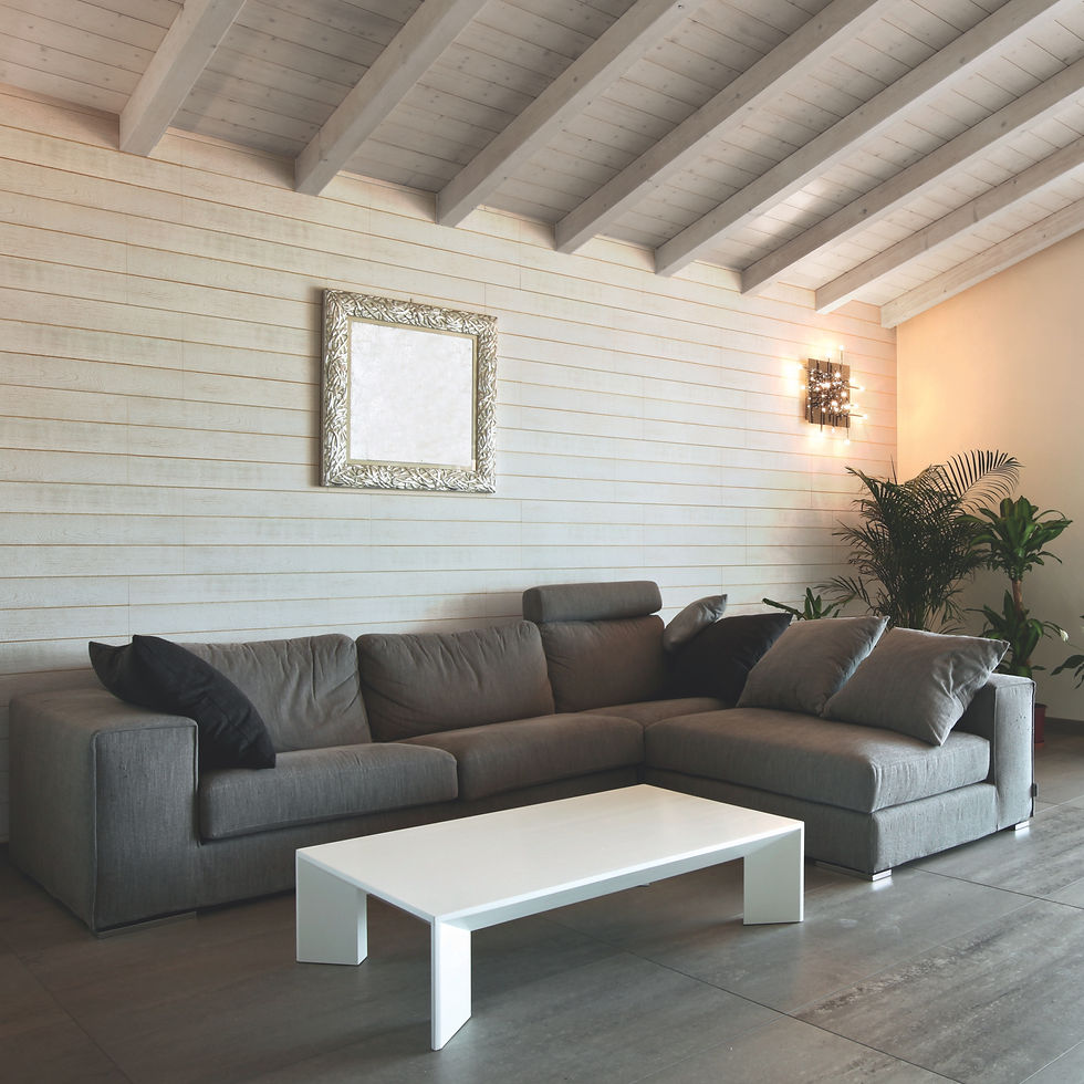 WOOD COMPOSITE VENEER - WHITE