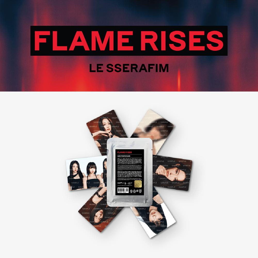 LE SSERAFIM - Flame Rises Tour [Photocard Set]