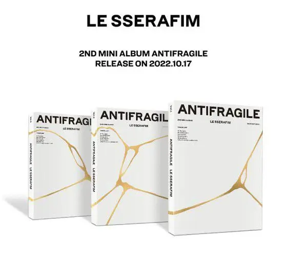 LE SSERAFIM – Antifragile