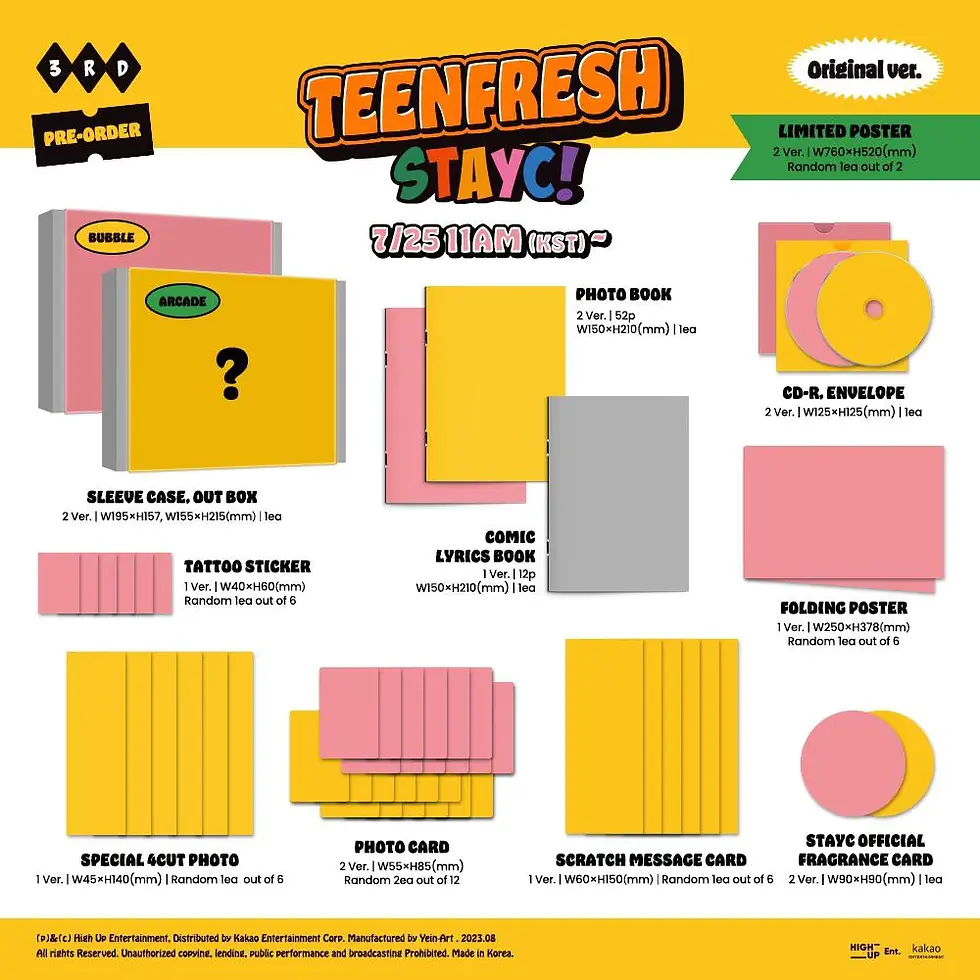 STAYC - Teen Fresh
