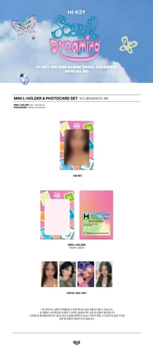 H1-KEY ハイキ ソイ Seoul Dreaming 直筆サイン ポラロイド ktown4u.com : [2CD SET] H1-KEY - 2nd Mini Album [Seoul Dreaming