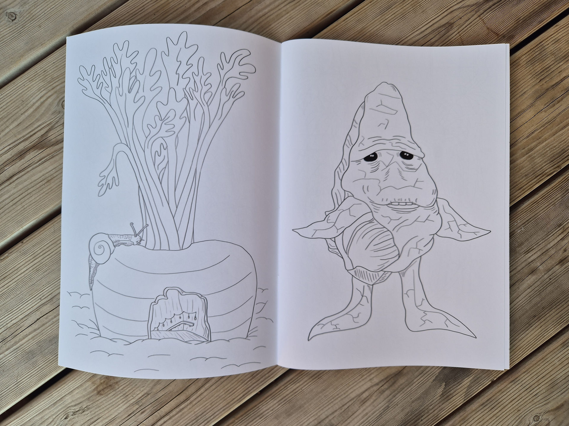 En morot med hemlig ingång och Herr Kålhuvud