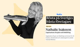 Nominerad till årets stjärnskott hos Bokio