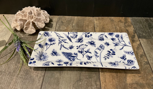 Gisela Graham 180cm Blue Meadow Cotton Bunting main image 1