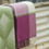 Thumbnail: Tweedmill Textiles Pure New Wool Raspberry Pink & Green Check Throw/Blanket/Rug