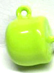 Chartreuse green powder paint