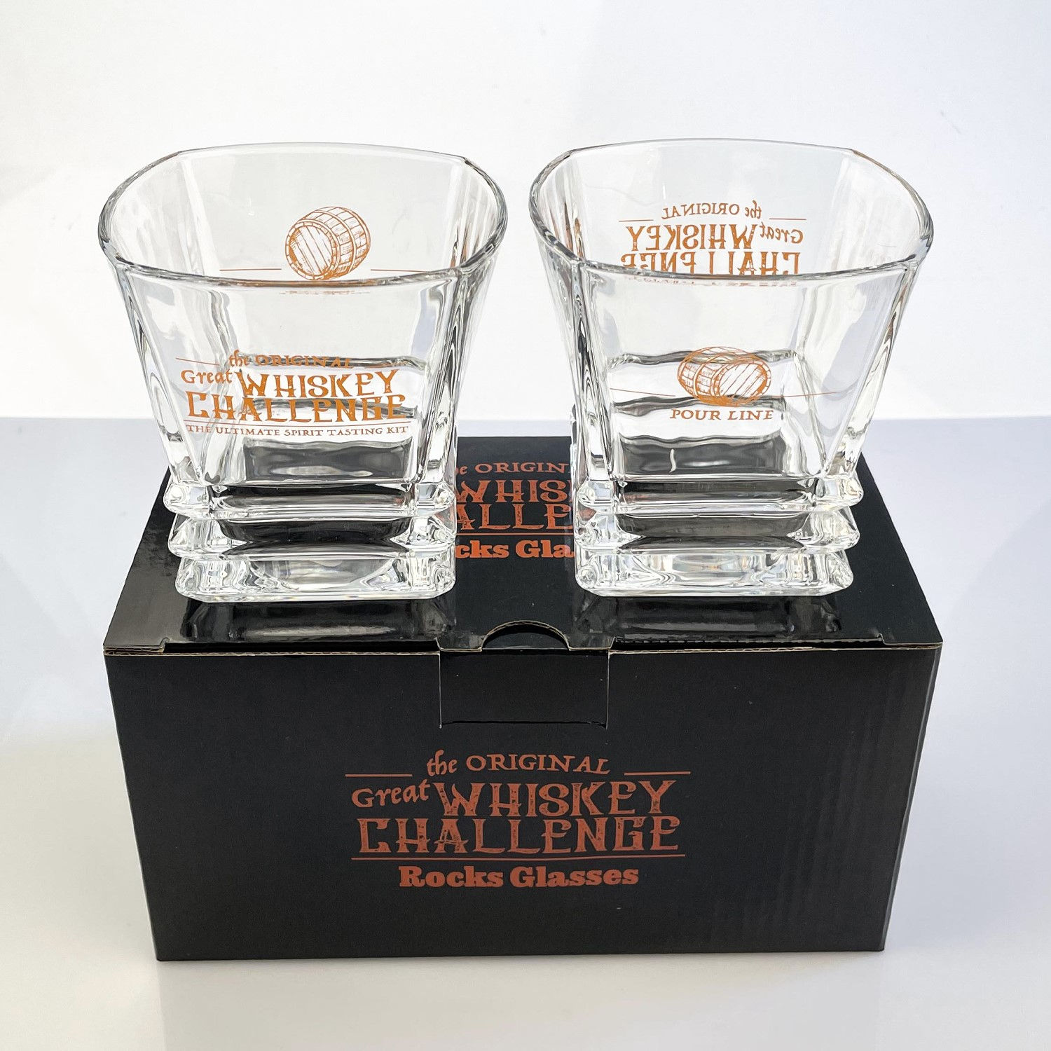 Pair Rocks Glasses 'Hip To Be SQUARE'D'