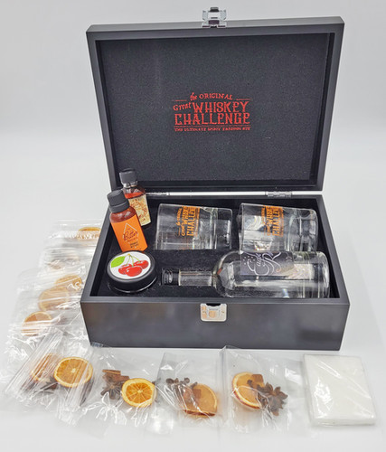 Old Fashioned & Manhattan Cocktail Travel Kit | Whiskey Challenge