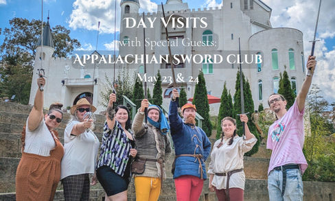 Swordsmanship at Uhuburg Castle during Day Visits in Helen, GA