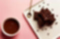Brownie de Alubias Negras con Frutos Rojos