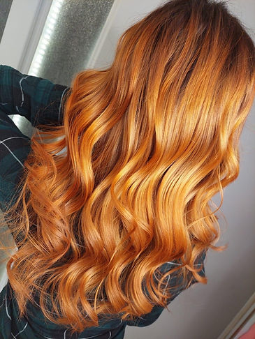 Blonde Wavy Hair