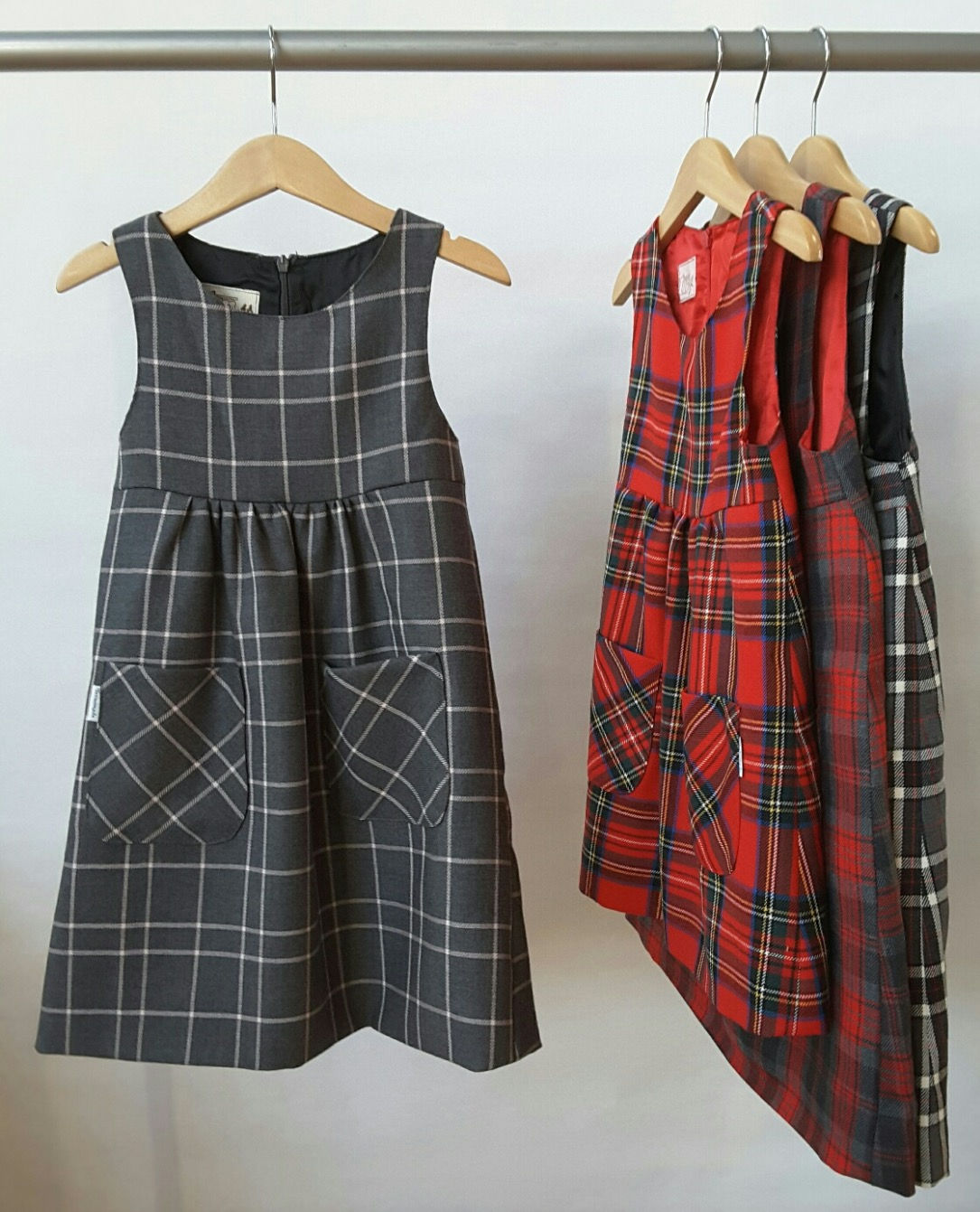 KLEID 100% reine schottische Schurwolle