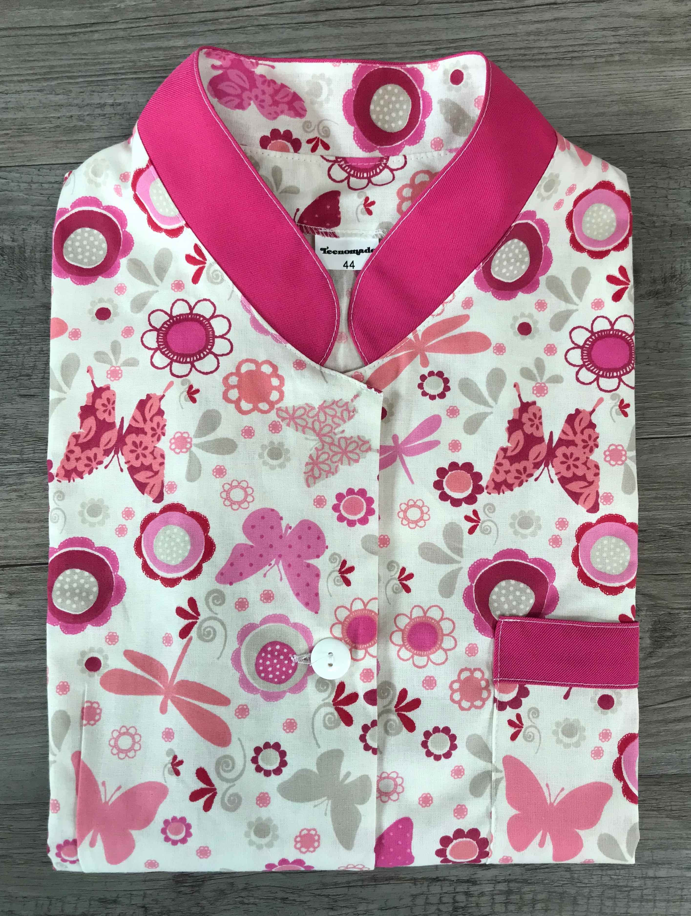 ARCO ASB. MC Farfalle rosa Cotone 100%