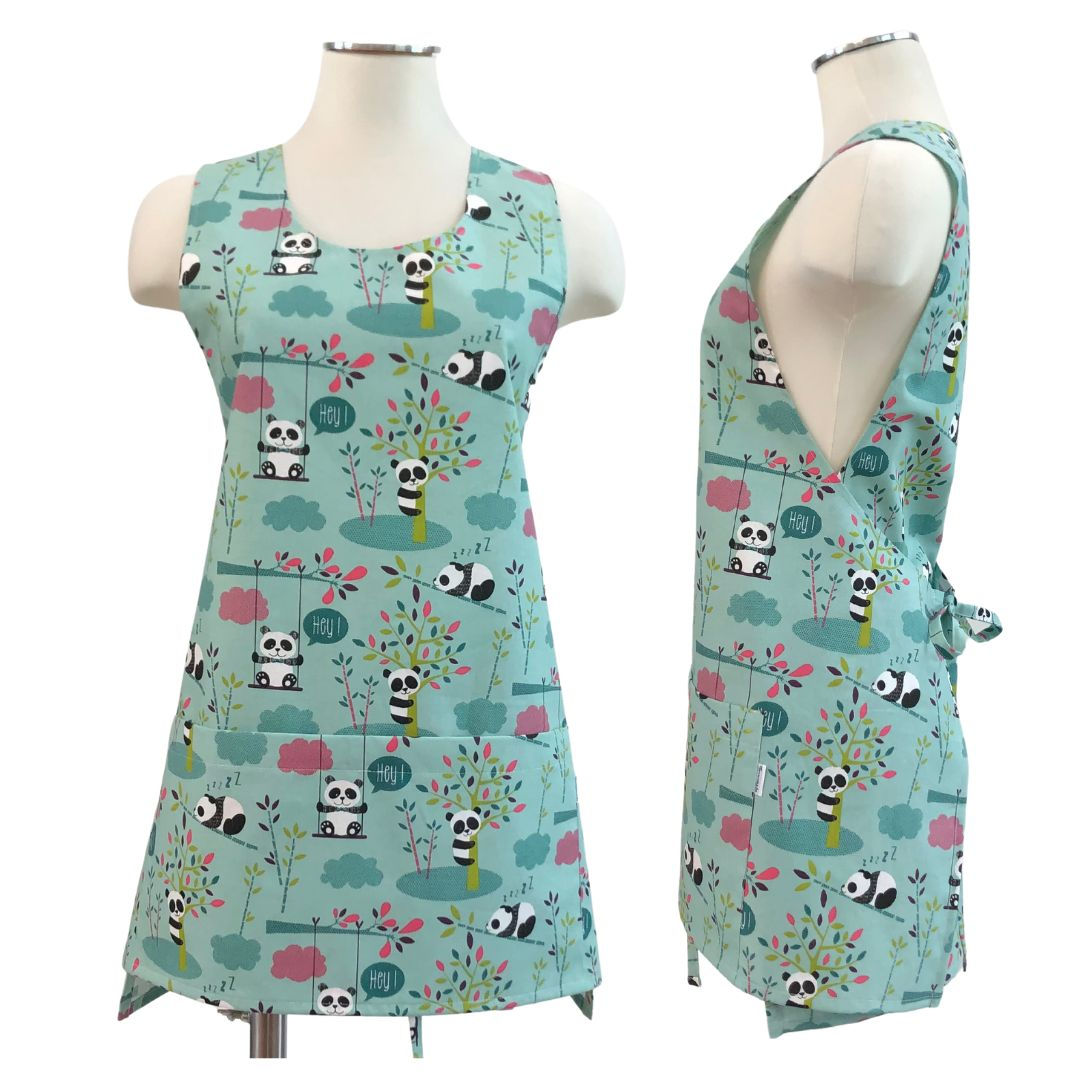 GSARA panda verde acqua