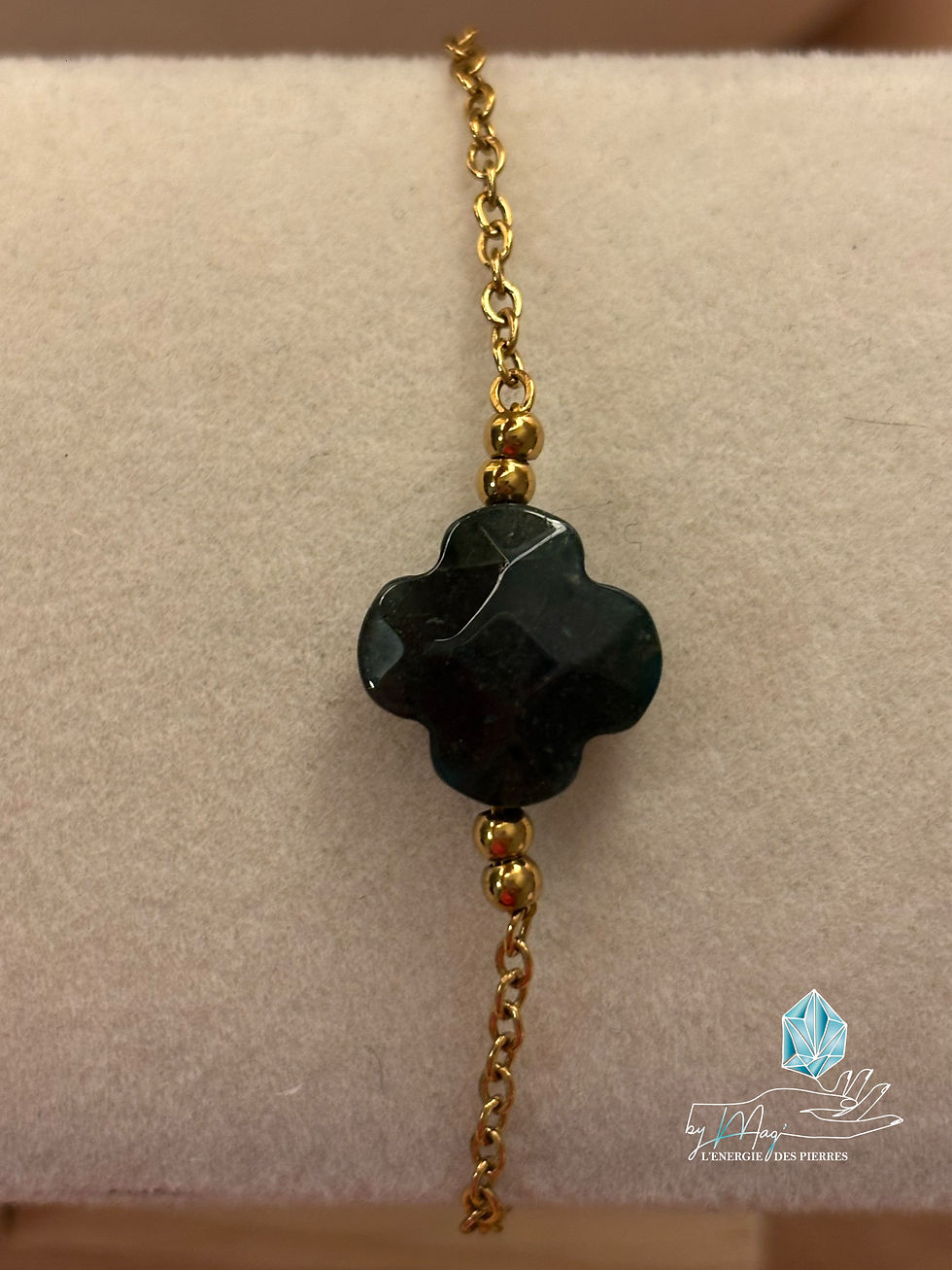 Miniature : Bracelet Porte bonheur Agate Indienne 