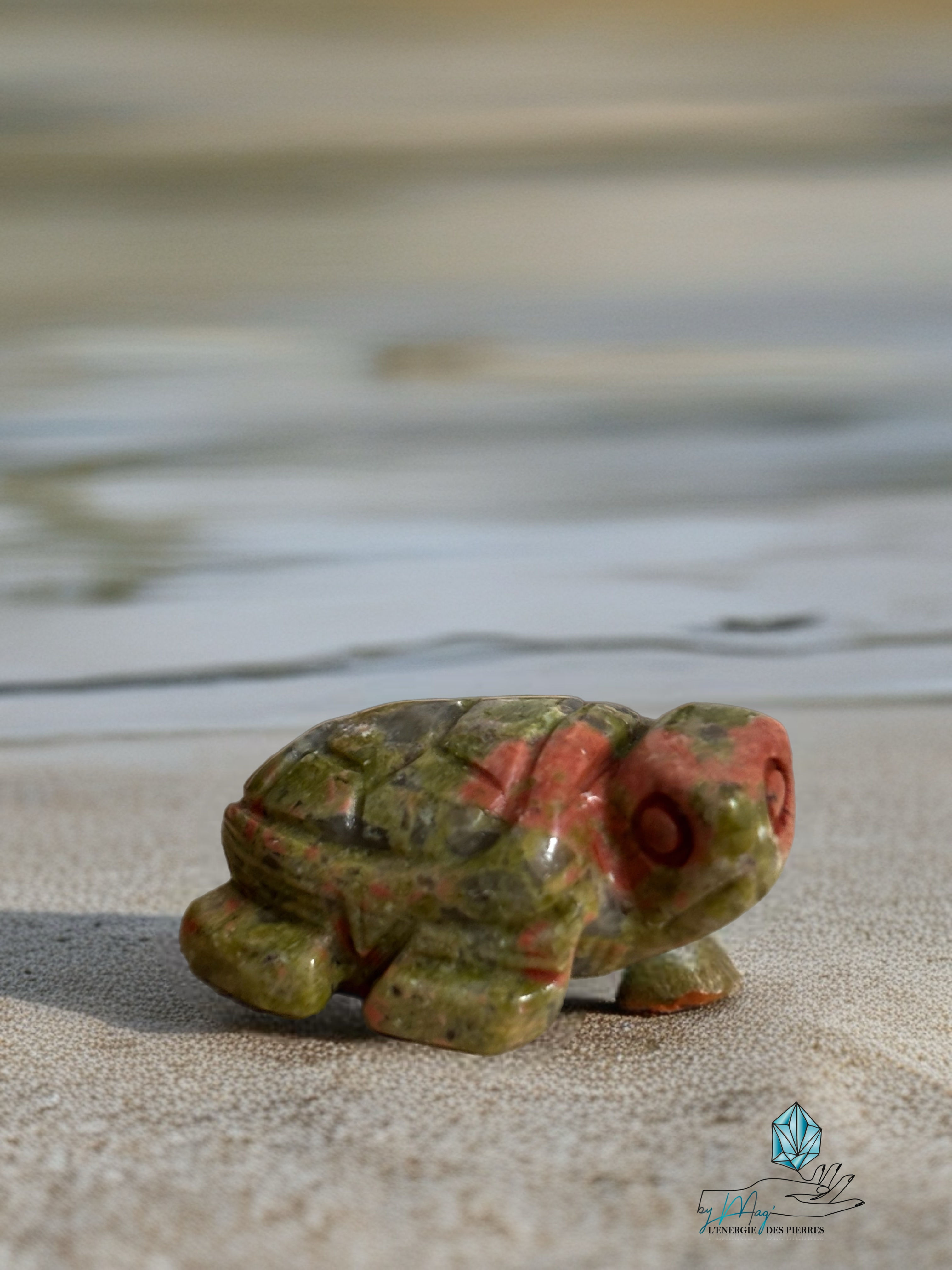 Tortue en Unakite