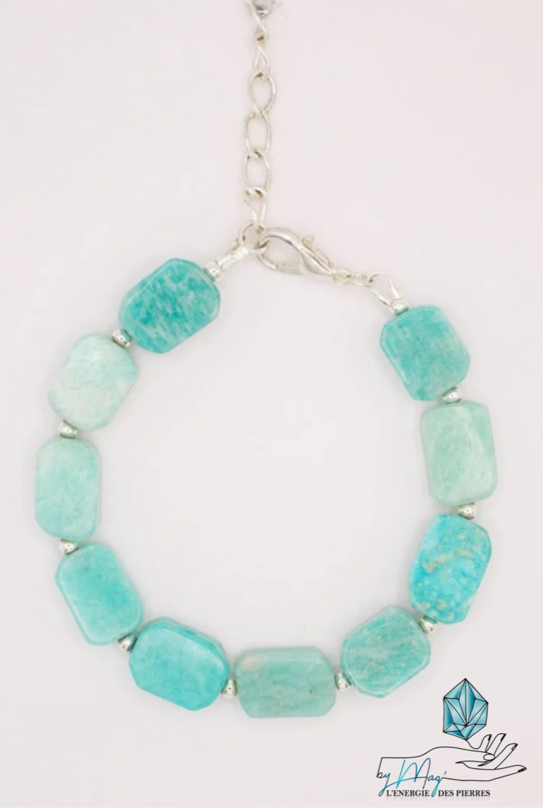 Miniature : Boucles d’oreilles en Amazonite