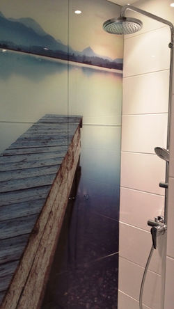 Fond de douche photo