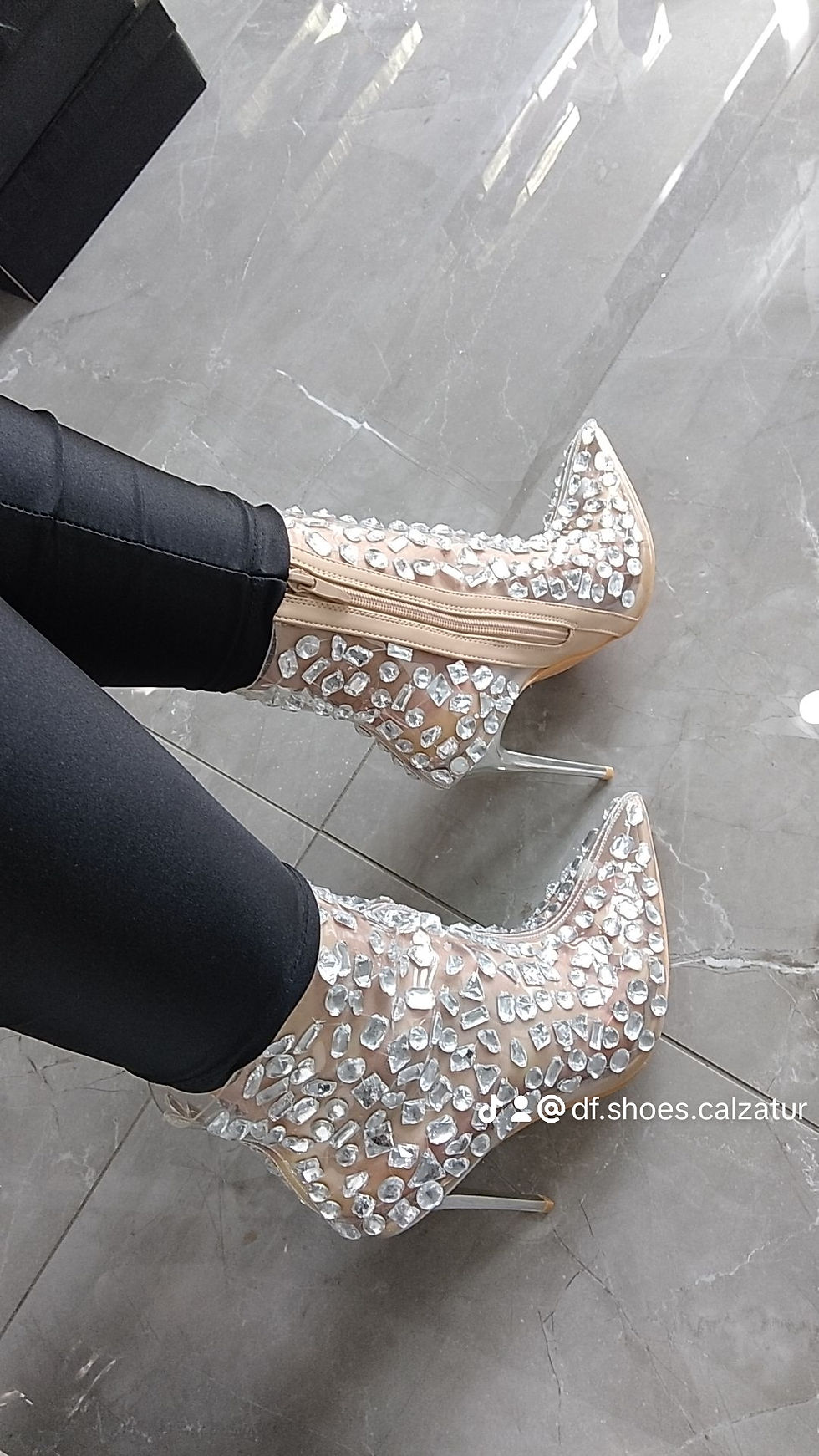 Stivaletto diamond