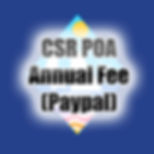 Canyon Springs Resort POA Annual Fee via Paypal w/fees