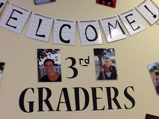 3rd graders welcome