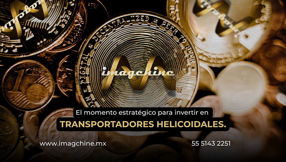 El momento estratégico para invertir en transportadores helicoidales.