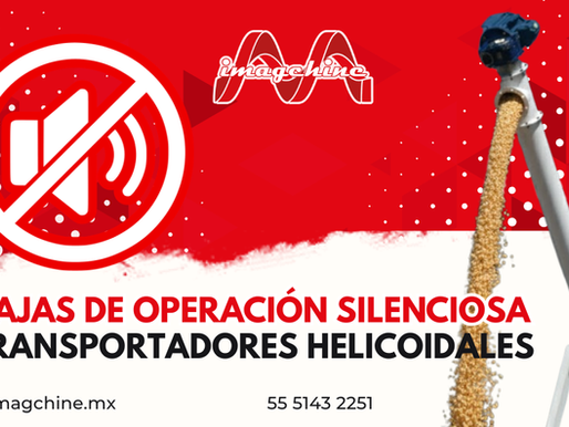 VENTAJAS DE OPERACIÓN SILENCIOSA EN TRANSPORTADORES HELICOIDALES