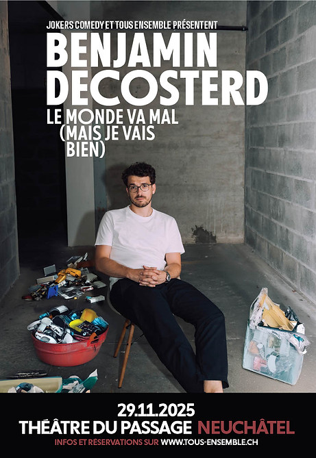Affiche Benjamin Décosterd