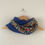 Miniature : Snood bleu - fleurs style indien