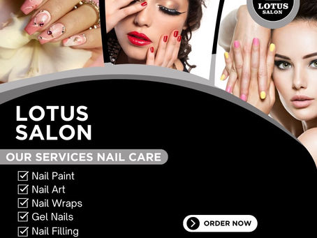 Whimsical Wonderland: Lotus Salon's Fantasy Nail Art