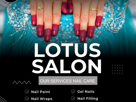 Transform your nails into works of art at Lotus Salon