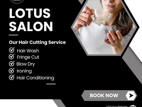 Unlock Your Hair's Potential: Lotus Salon's Personalized Cut Services